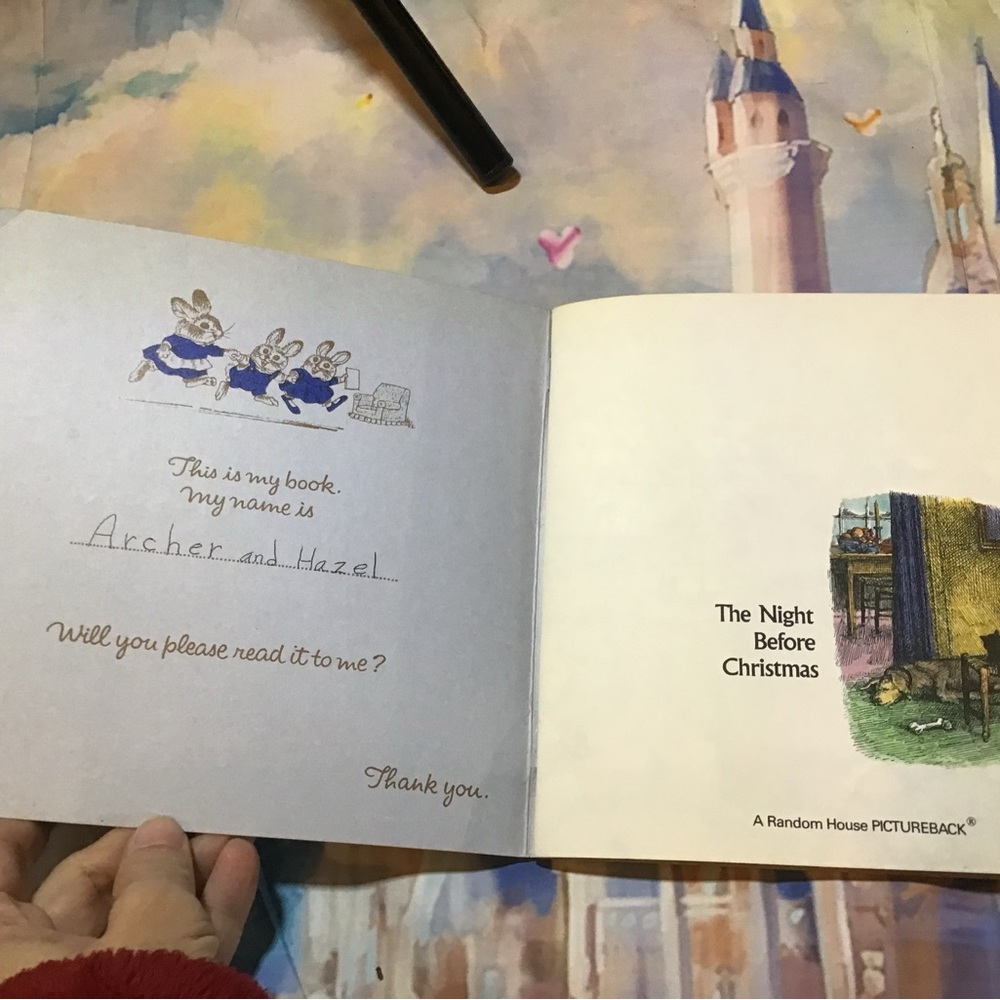 Vintage 1975 edition the night before Christmas paperback - Picture 4 of 4